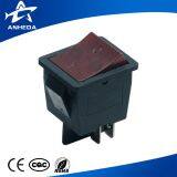 High Quality 20a 125v 16a 250v ac Kcd4 Hy12 Red Black Rocker Switch T85 thumbnail-5