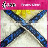 New Design Hot Fix Rhinestone Tirmming With Glue