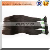 shedding free double layers machine weft human hair