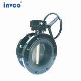 INVCO Pneumatic Butterfly Valve,double Butterfly Valve thumbnail-3