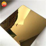 JYFM007 Factory Wholesale 304 Gold Mirror Finished Color Decorative Stainless Steel thumbnail-4