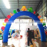 Colorful Inflatable Welcoming Entrance Letter Semicircle Arch For Event thumbnail-4