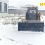 Agricultural Machine Skidsteer With Earth Bucket With Teeth thumbnail-1