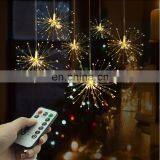 Hanging Firework LED Fairy String Light Christmas Party Decor Xmas 8 Modes Remote Outdoor Waterproof Christmas LED String Lights thumbnail-4