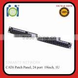 CAT6 RJ45 8p8c Unshielded Fiber Patch Panel