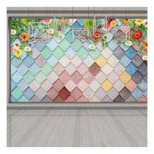 High Grade Luxury Interior Wall Decorative Wall Mural Bamboo Wall Panel Mold For Home Decor Dropshipping thumbnail-1