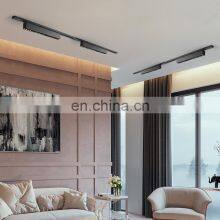 Modern LED Track Light Mounted Ceiling Lamp COB AC85-265V Linear Floodlight Rail Lamps for Home Shop Stores thumbnail-5