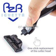 4 Cartridges Shaving Blade For Men Blister Card Packaging Customized Lable Men Replace Razor Blade Germany Blade Sharp GF-0281 thumbnail-5