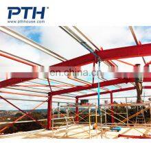 High Quality Steel Structure Fabrication Low Cost Steel Frame Industrial thumbnail-3