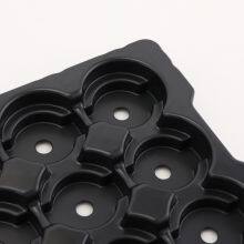 Thermoforming Plastic PET Blister Packaging Black Vacuum Forming Black Trays thumbnail-3