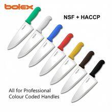 Cook Chef Knife Commercial Kitchen Foodservice Knives Color Coded Handles Producer CHINA Bolex Cutlery thumbnail-4