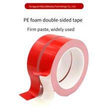pe Foam Juze Double-sided Tape, Red Film and White, Factory Spot Wholesale With Strong Adhesion thumbnail-2