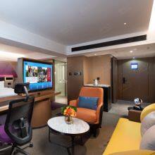 High-Grade 1.8 Meter Double Bed Beech Solid Wood 1.5 Meter Thick Feet Modern Design Queen Simple Bedroom Storage Bed for Wedding thumbnail-2