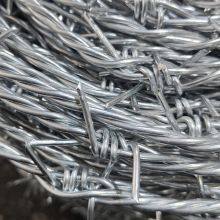 High-quality Galvanized Barbed Wire Fence for Farms, Factory Price per Roll. thumbnail-4