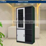 Laboratory Steel Glass Door Storage Cabinet Data Document Filing Cabinet/Cupboard Lock thumbnail-2