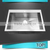 Durable high quality cupc handmade topmount sink