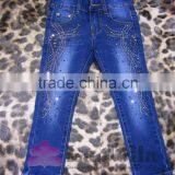 2016 Fashion Full Hot Drilling and Children's Jeans CD-J004 thumbnail-1