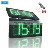 Outdoor Double Side LED Countdown / up Timer for Sport Events