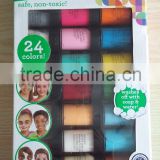 24colors*22ml washable face paint kit