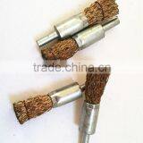 Steel Wire Type Brush With Shaft,steel Wire Cup Brush thumbnail-5