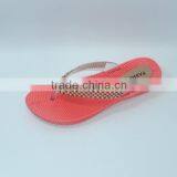 2016 PVC PCU Fashion Lady Pearl Summer Slippers thumbnail-5