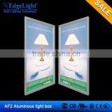 Single Hot Sale Type AF2 Aluminous Frame Snap Slim Light Box