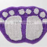 Foot Shape Bath Tufted Mat/carpet thumbnail-3