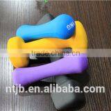 High Quality Rubber Coated Hex Dumbbell for Sale thumbnail-1