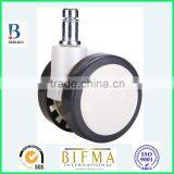 BL 2.5 Inch White& Grey Nylon PU Furniture or Medical Wheel Caster thumbnail-3