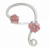 Trending Plant Design Jewelry Vine Shaped Earring With Flower Ear Cuff thumbnail-3