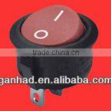 Red Button on off Rocker Switch