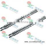 Parallel Twin Screws and Barrel for Plstic Extruder