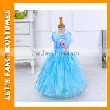 Girl princess dress Korean Kids Fashion Wholesale Little Queen Flower Girl Dress Frozen Elsa Dress Children PGCC-0722