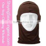 Custom Yellow Halloween Skull Outdoor Lycra Bike Full Face Mask thumbnail-6