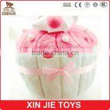 Customize Plush Cake Shape Pillow Nice Design Stuffed Cake Pillow Good Quality Plush Cake thumbnail-3