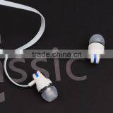 Mobile Phones Used Flat Wire Shenzhen Earphone With Mic thumbnail-1