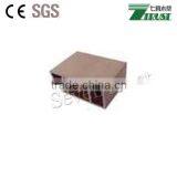 Outdoor Anti-UV Wood Plastic Composite Pergola With Steel Insert, Beautiful Beam Corner thumbnail-4