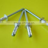 Factory supply 4x6.4MM din7337 steel multigrip rivet with ISO9001