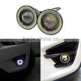 Universal Car 10 W DC12V LED COB Fog Angel Eyes Lights Daytime Running Lights