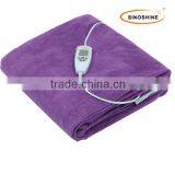 LCD Digital Display Electric Microfleece +polyester Heated Rug thumbnail-2