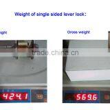 Hotel Connecting Door Lever Lock With Single Sided Handle and Blank Plate thumbnail-6