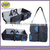 2016 New Multifunction Mother Bag Portable Folding Travel Cot Baby Crib Quality Choice thumbnail-1