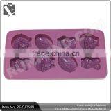 Various Silicone Carton Animal Ice Tray of Purple thumbnail-2