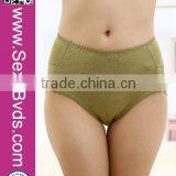 No MOQ Light Green Lace Floral Women Panties Cozy Bulk Modal Underwear Quality Choice thumbnail-3