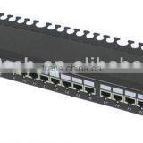 UTP CAT5E 24 Port Patch Panel With LED Light