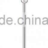 1024-15 chic steel base shimmering contemporary chrome Glimmer Crystal Orb Floor Lamp