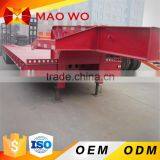 ODM Factory Solar Light Tower Leaf Spring 3 Axle Flatbed Semi Trailer in African thumbnail-5