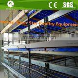 H Frame Galvanized Poultry Farm Broiler Chicken Cage