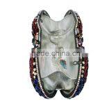 New Peacock Cluth Bag Animal Lover Double Crystal Party Stone Evening Clutch (88167A-C) thumbnail-5