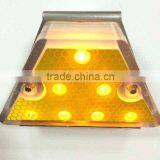 Solar LED Reflective Delineator , Guardrail Delineator